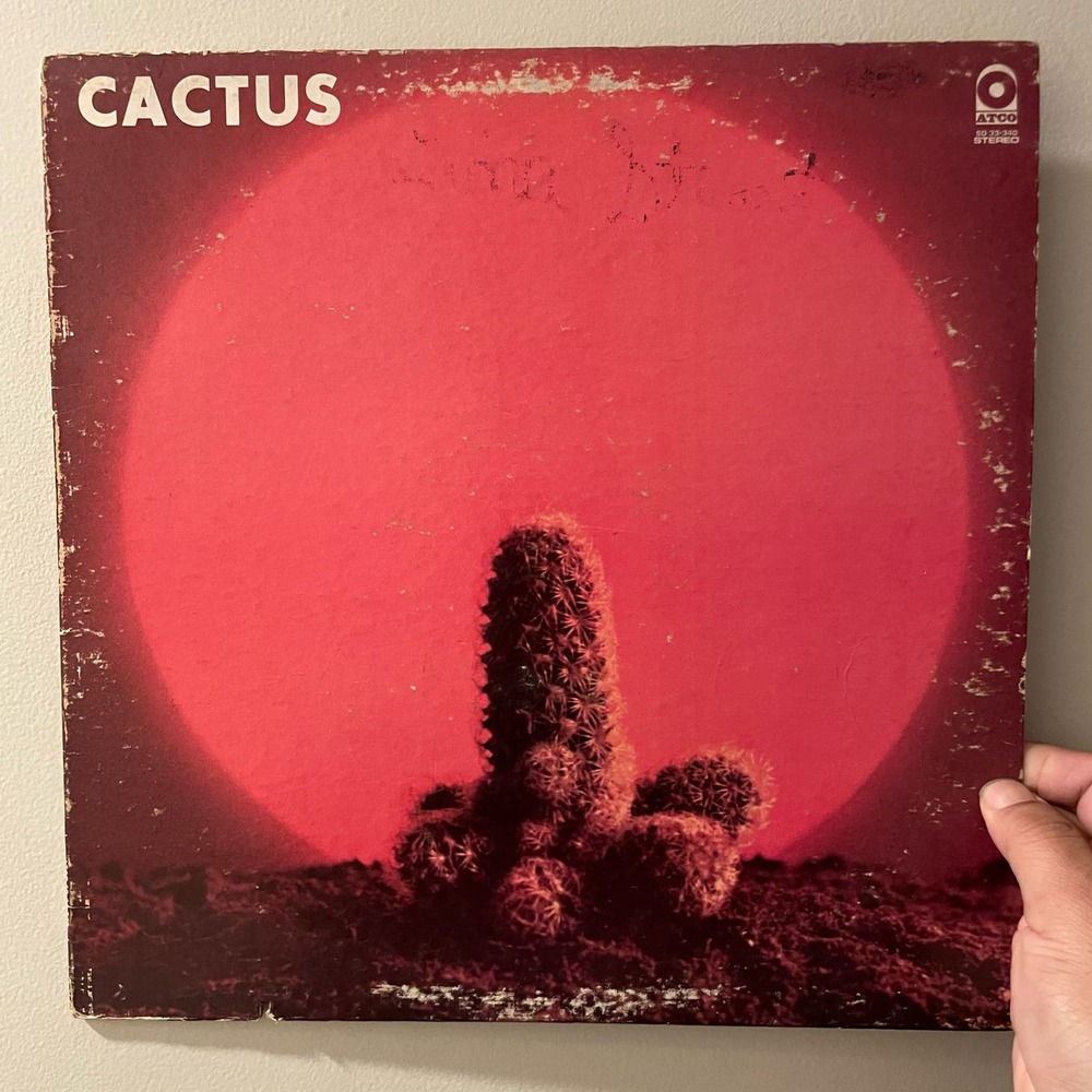 Cactus LP vintage vinyl record hard blues classic rock prog